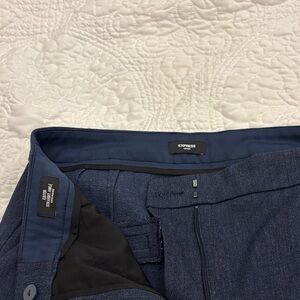 Express Dark Blue Formal Trousers